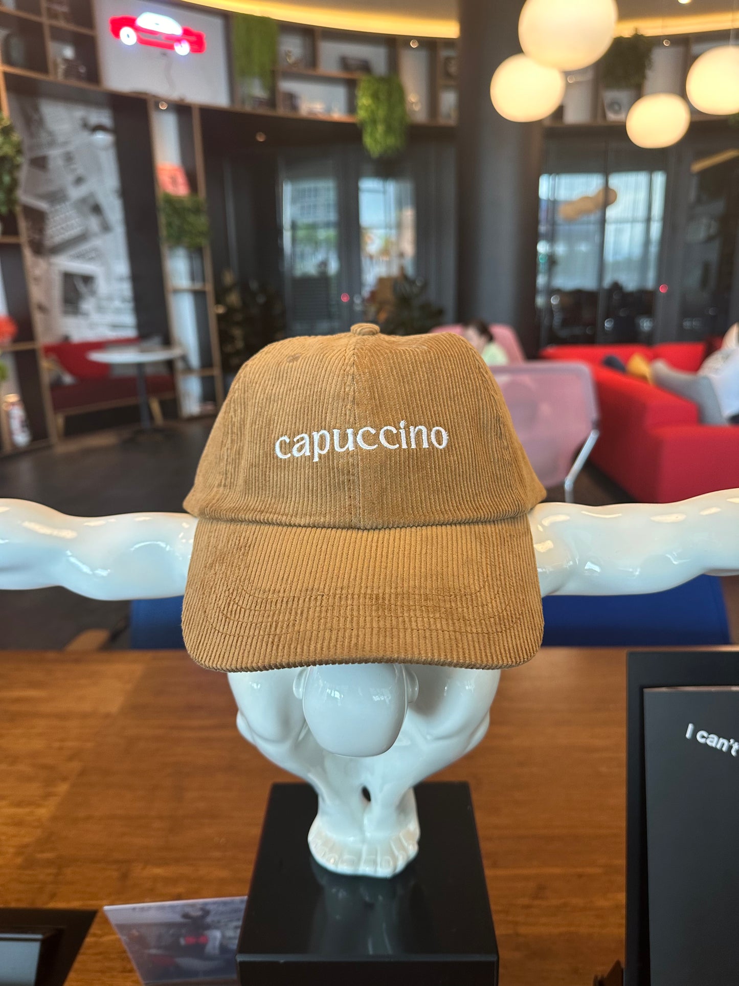 Cap-uccino Hat (We missed a "P"!)