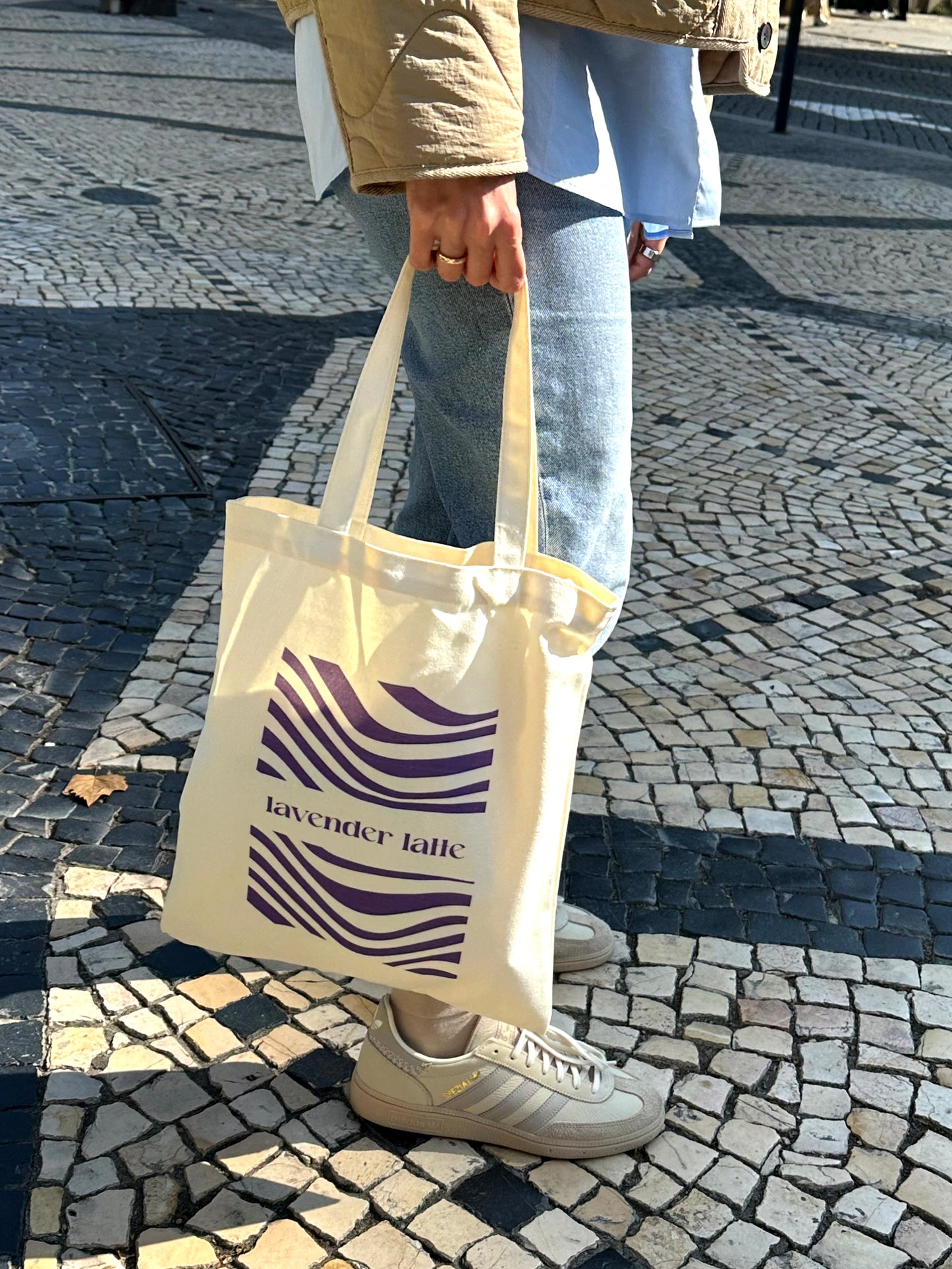 Lavender Latte Tote Bag