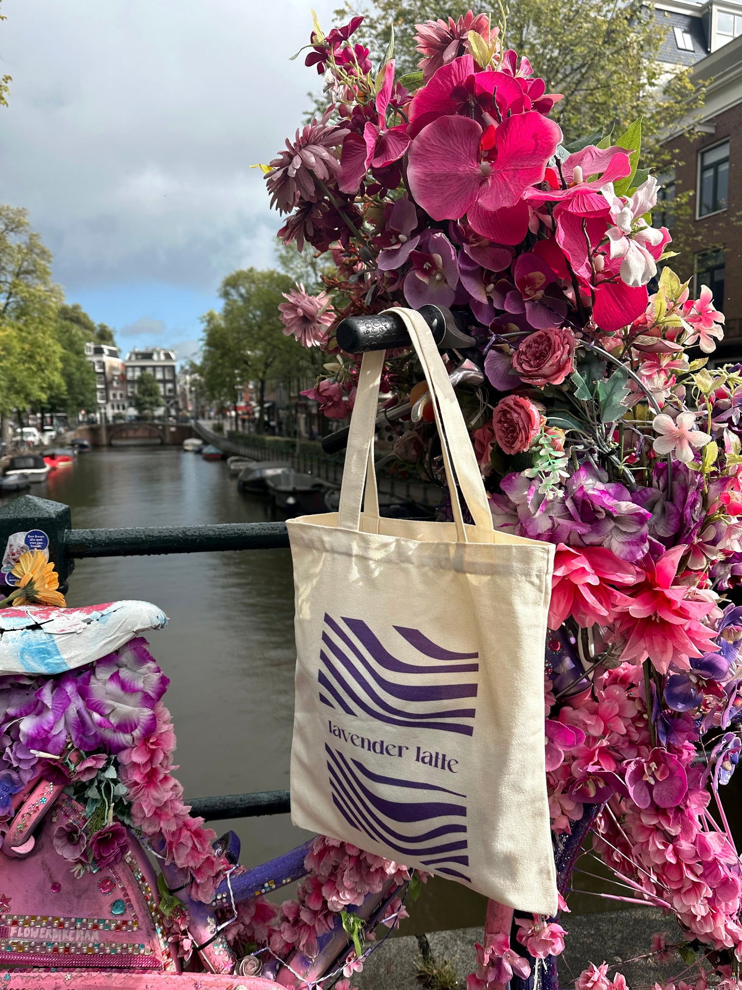 Lavender Latte Tote Bag