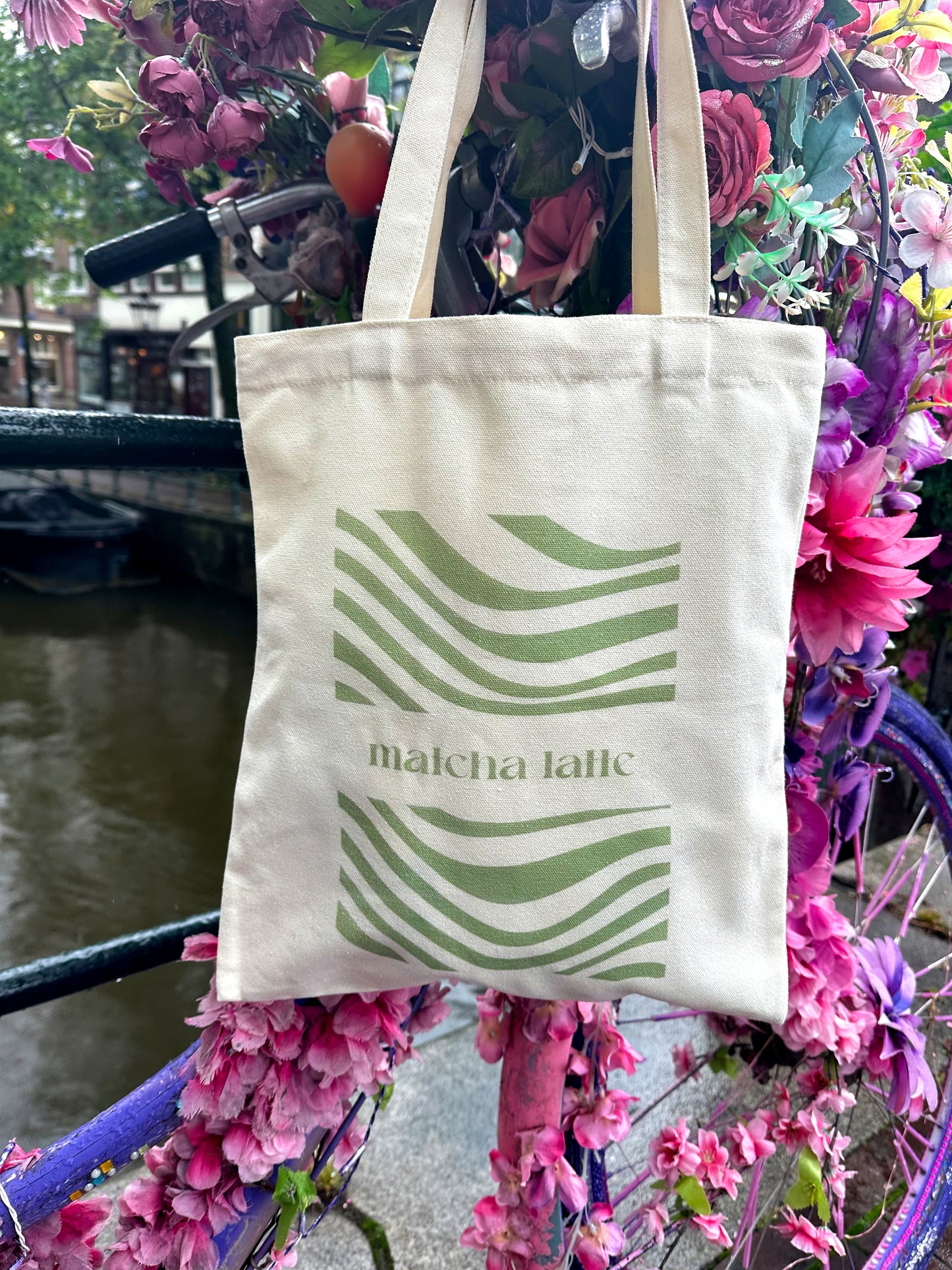 Matcha Latte Tote Bag