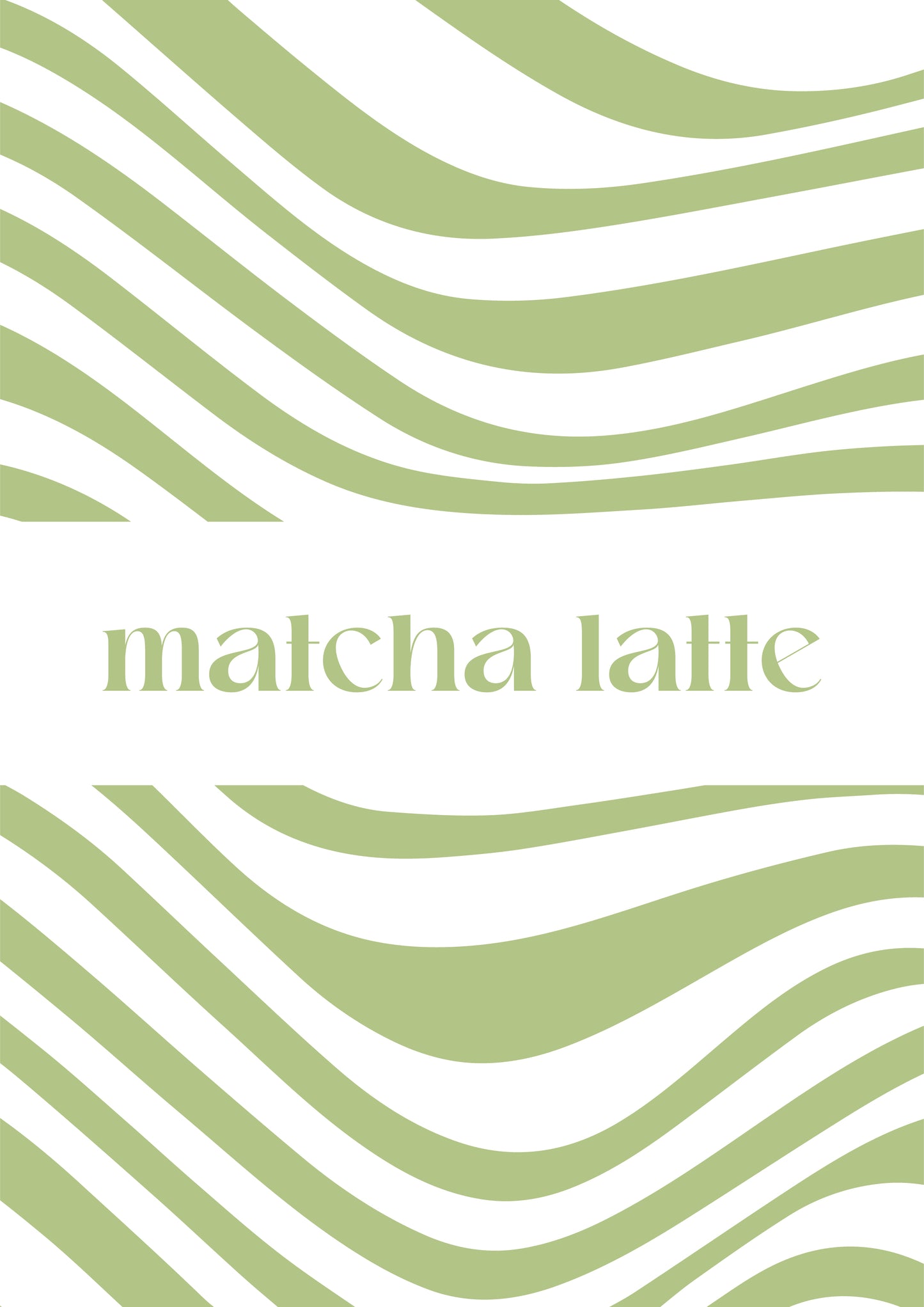 Matcha Latte Tote Bag