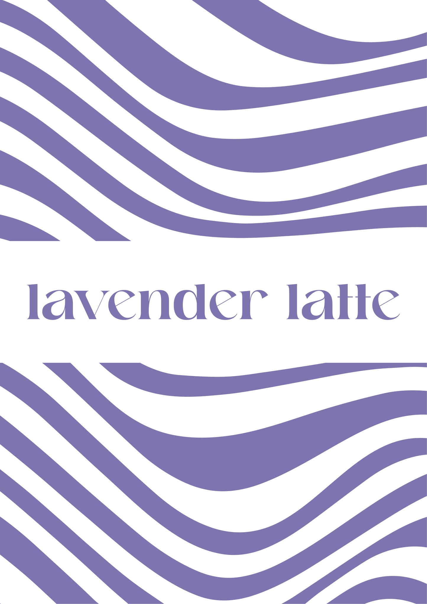 Lavender Latte Tote Bag